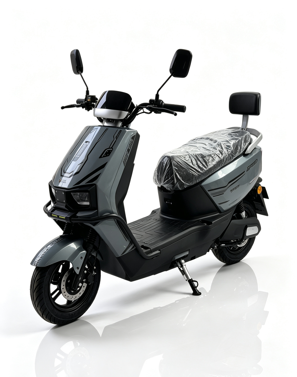 1000W Adult Electric Scooter Motorcycle | Max Speed 60KM/H, Available options.Range, Front Disc Brake Commuter E-Bike with LED Headlight & Backrest