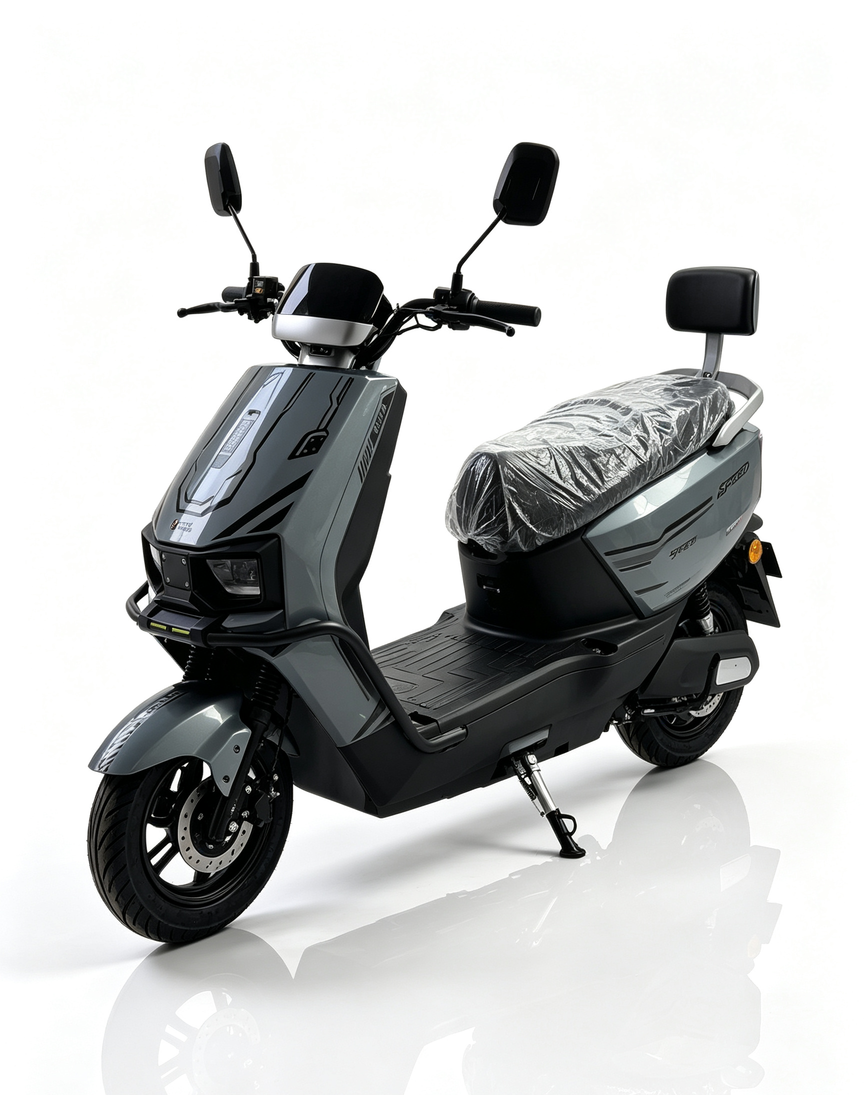 1000W Adult Electric Scooter Motorcycle | Max Speed 60KM/H, Available options.Range, Front Disc Brake Commuter E-Bike with LED Headlight & Backrest