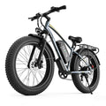 DUOTIN 1500W Fat Tire Electric Bike, 48V 18.2AH Detachable Battery 50KM/H 26"×4.0 All Terrain E-Bike, Aluminum Frame Hydraulic Disc Brake Electric Mountain Bicycle