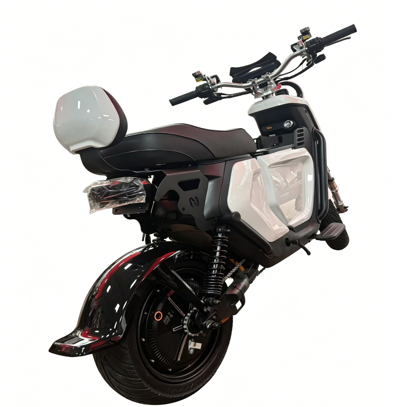 【DUDTN】1500W motor, 48V/30A battery, capable of sustaining a range of 90 kilometers. Arctic White color scheme. One-year warranty. Top speed of up to 60 km/h.