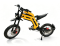 Heavy Duty Off-Road Electric Motorcycle 48V 20Ah Off-Road Electric Dirt Bike, 70km/h Top Speed 60km Long Range Mountain E-Bike, Full Suspension Electric Motorcycle for Adults