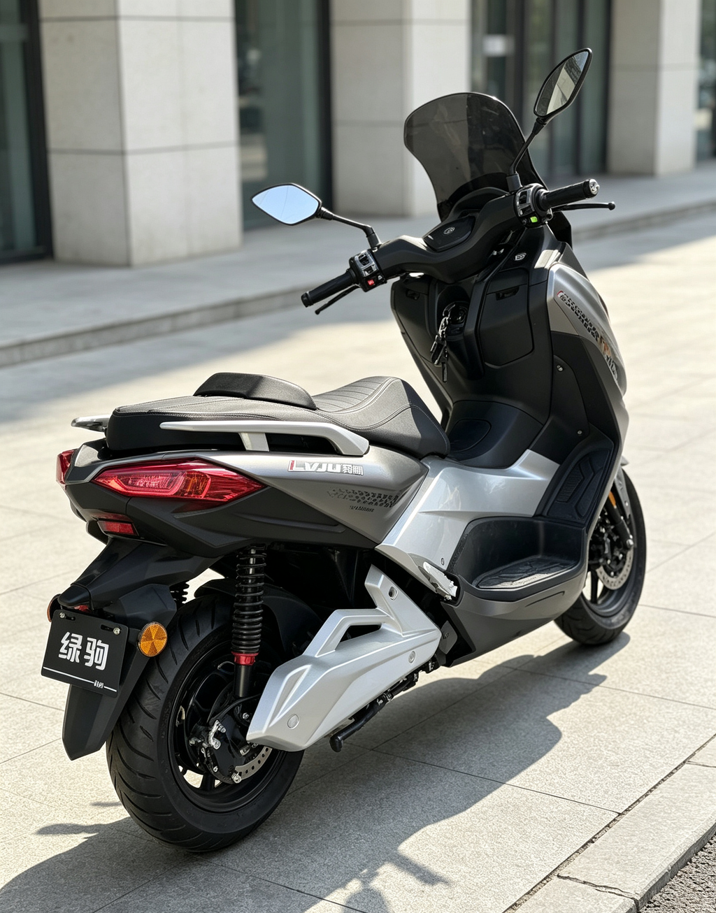 5000W High Speed Maxi Scooter Electric Motorcycle | 120KM/H Top Speed, Over 250KM Range, 72V60AH Lithium Battery, ABS Linked Disc Brakes Adult E-Scooter