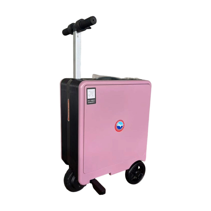 【DUDTN】Built-in capacity of 20 liters. Intelligent electric cycling suitcase can be used for human transportation, tie rod password case,                                               large capacity universal wheel business suitcase.