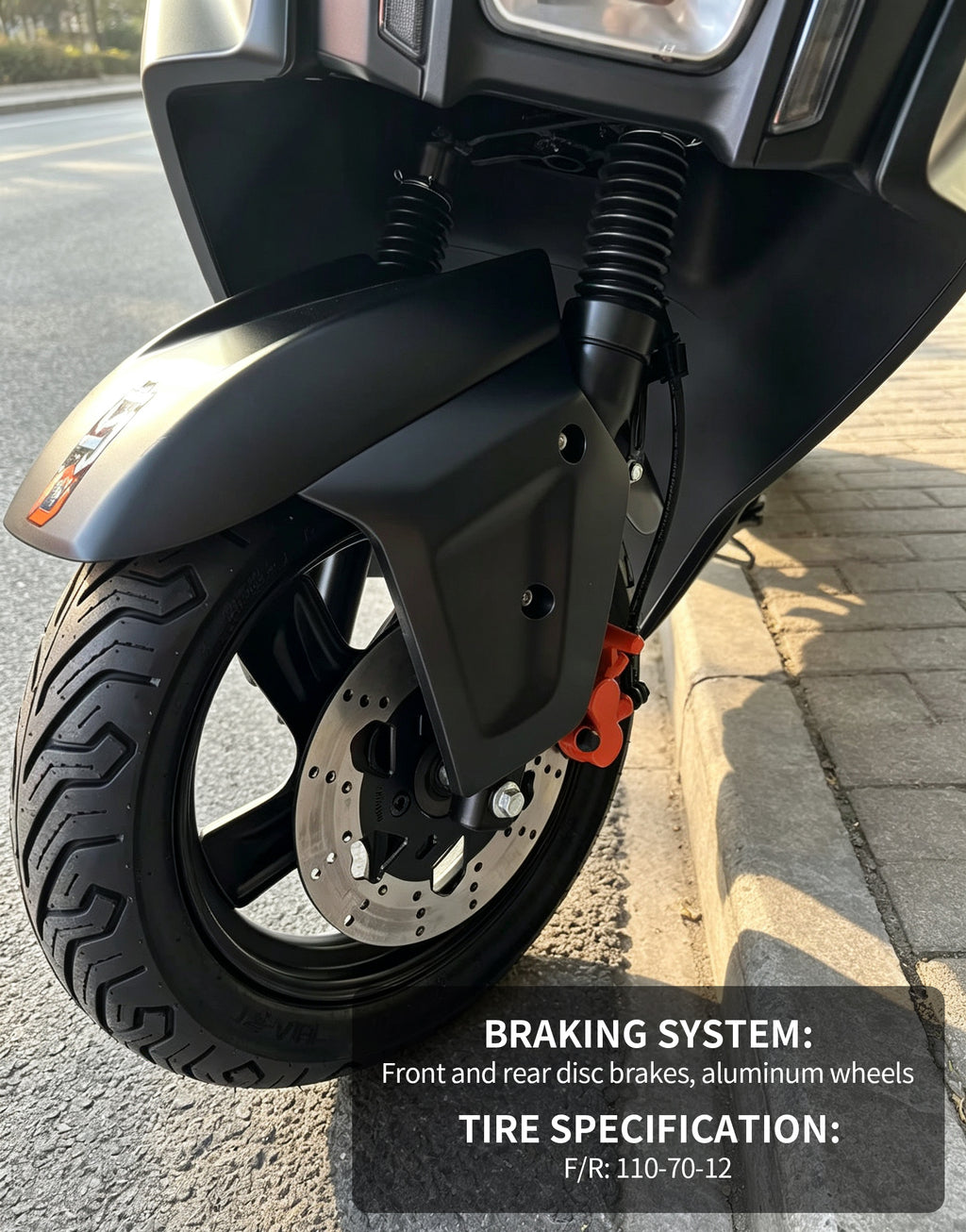 2000W High Speed Electric Scooter Motorcycle | 80km/h Max Speed, Available options. Range, Front & Rear Disc Brakes Adult E-Bike