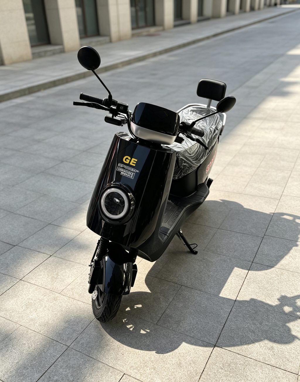 Adult Urban Electric Scooter Motorcycle | 60KM/H, Available options. Mileage, Optional Front Rear Disc Brake, LED Light with Backrest