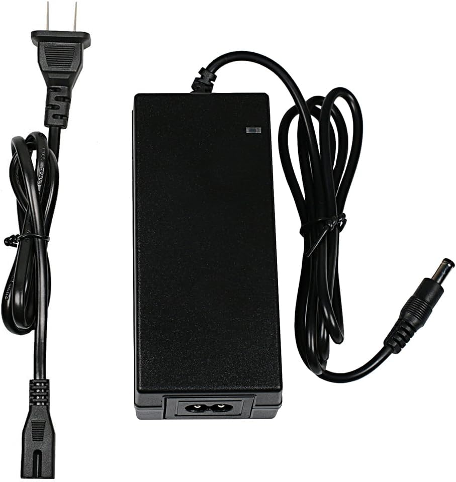 42V 2A DC Male Power Adapter for 36V Electric Bike Lithium Battery Charger,Escooter Ebike Battery Charger Connector Diameter 5.5mmx2.1mm/2.5mm