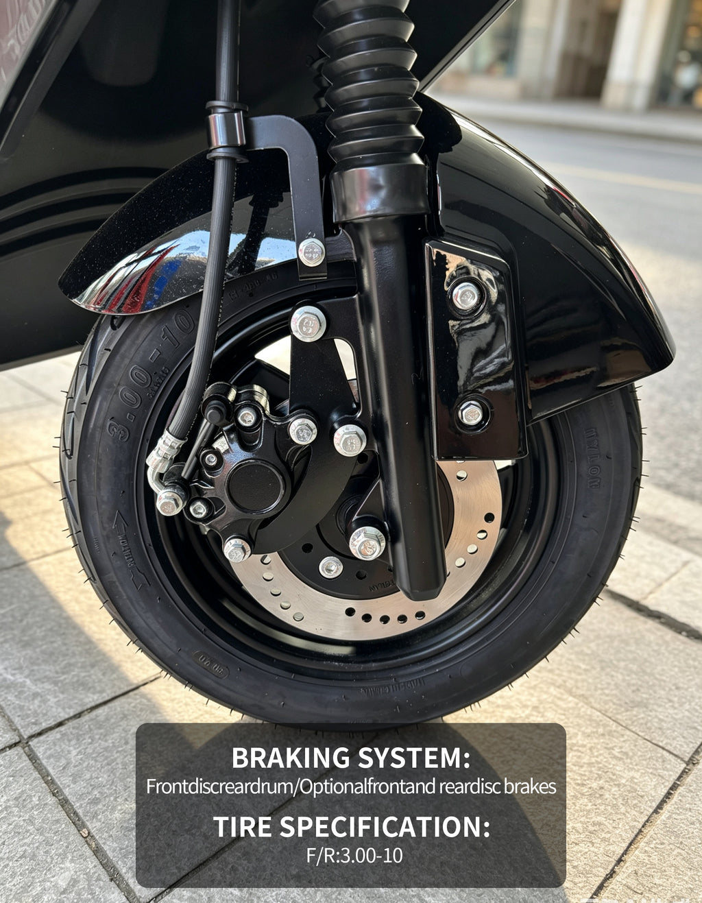 【DUDTN】Adult Urban Electric Scooter Motorcycle | 60KM/H, Available options. Mileage, Optional Front Rear Disc Brake, LED Light with Backrest Free shipping, no additional fees.