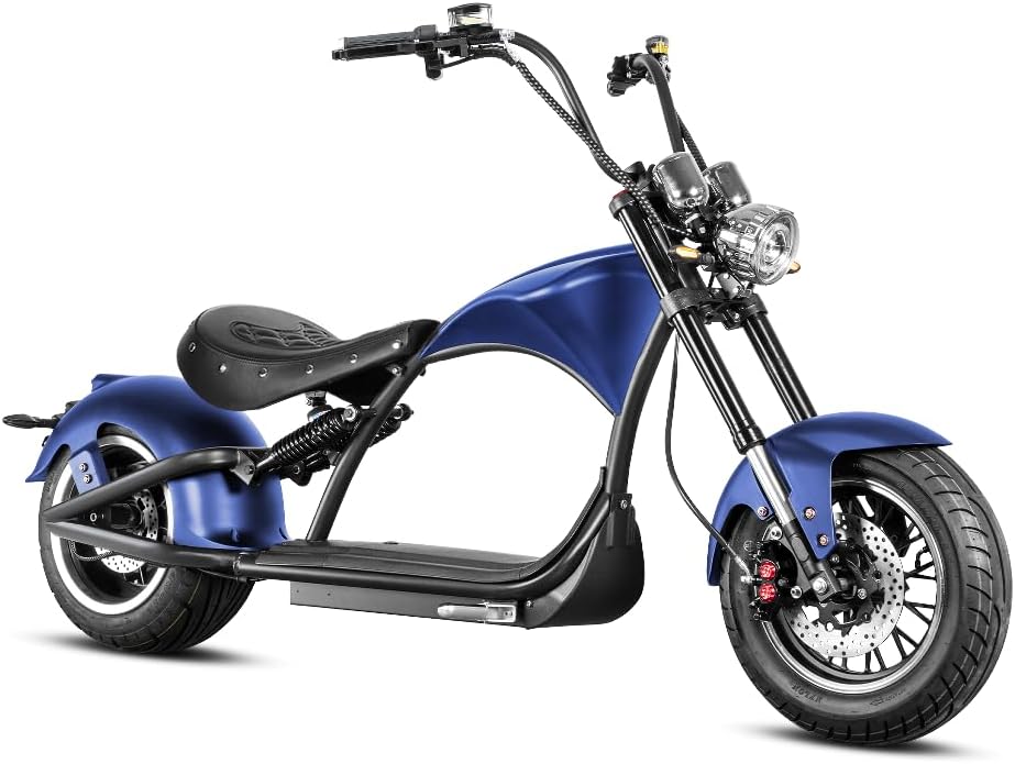 eAhora M1P 2000W 37MPH Electric Motorcycle for Adults 60V 40Ah Battery 40+ Miles Long Range Dot Approved Electric Motorcycle Full Suspension,Dual Hydraulic Brakes Adult Electric Motorcycle