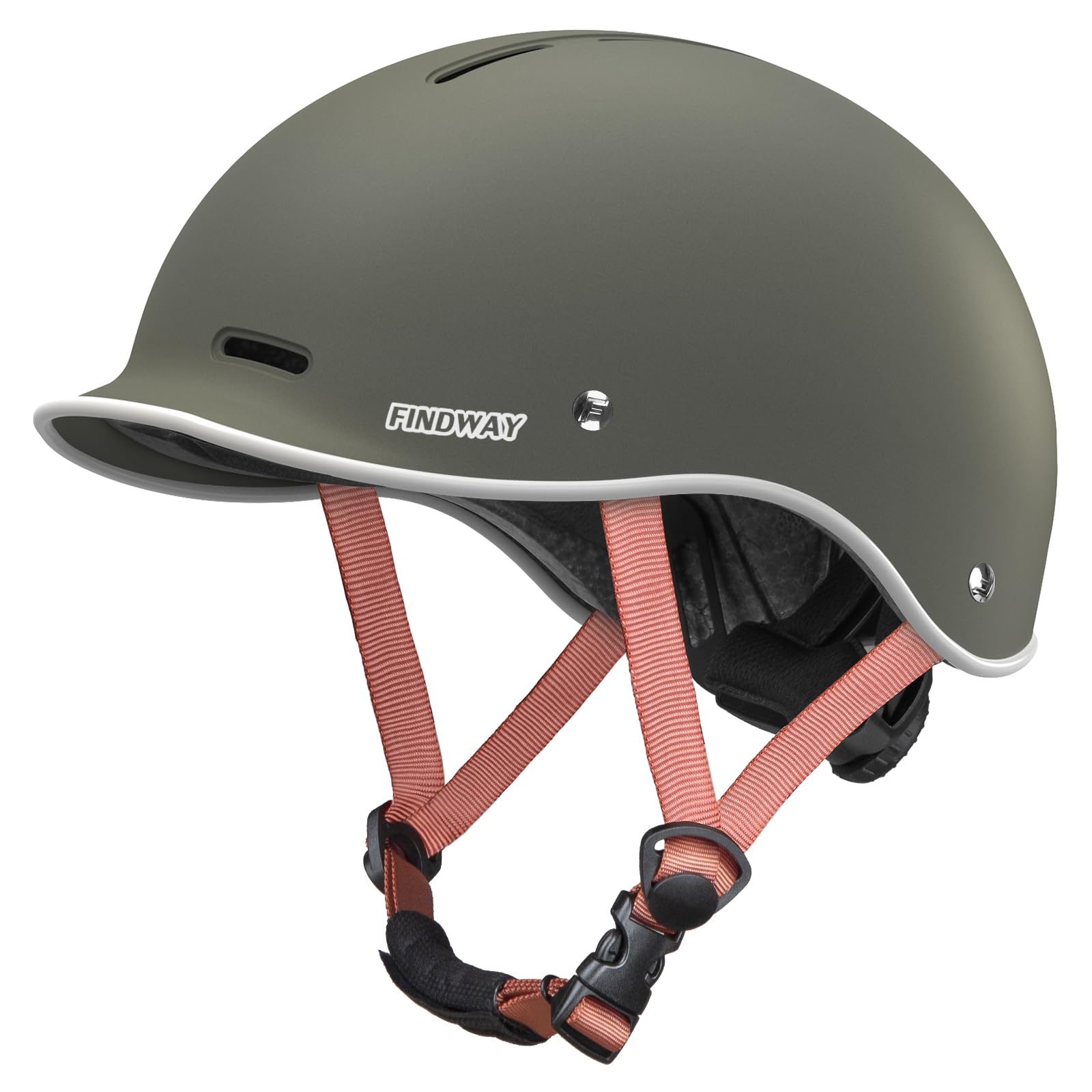 Findway Pro Bike Helmet for Adults,Adjustable Cycling Helmet for Men & Women [Safety Certified] Bicycle Helmet for Commuting, Road Biking, Skating with Adjustable Dial