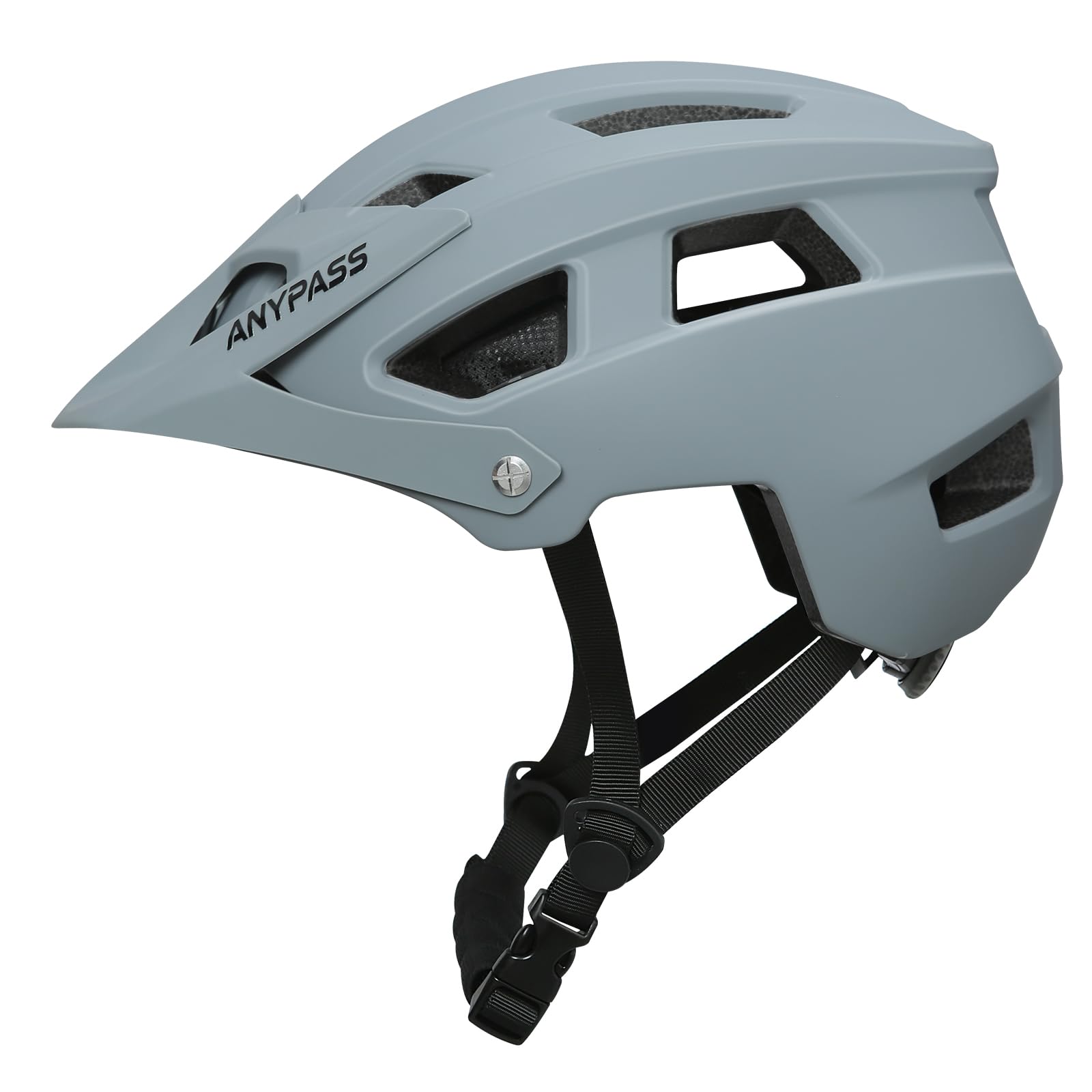 Mountain Bike Helmet Adult Men Women - Ultra Comfort, Super Lightweight Bicycle Helmets, MTB Cycling Gear Biking Accessories with Adjustable Fit & Removable Sun Visor
