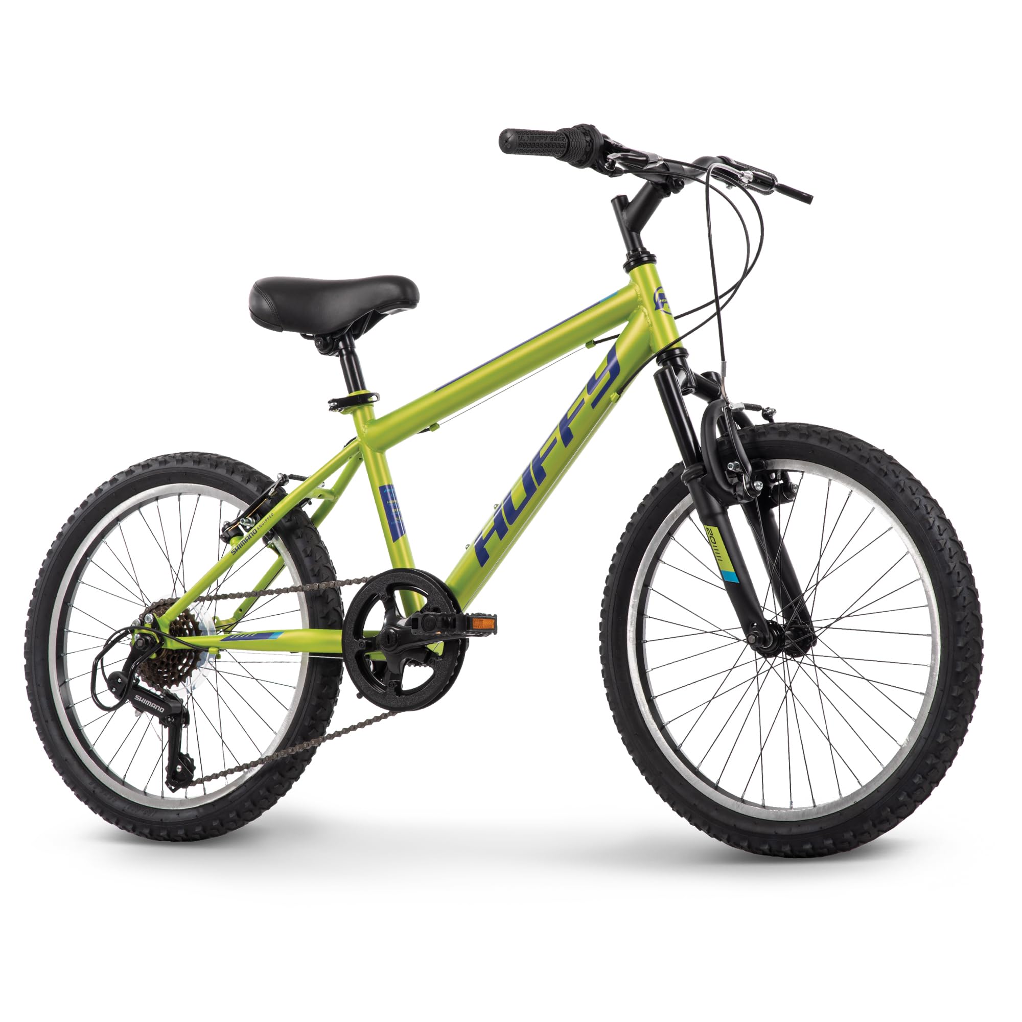 Huffy Stone Mountain Bike for Men and Women, 20”/24”/26”, 6-Speed (20”) or 21-Speed, Front or Dual Suspension (Varies), Multiple Colors, Adjustable Saddle, Shimano Equipped, All-Terrain Tires