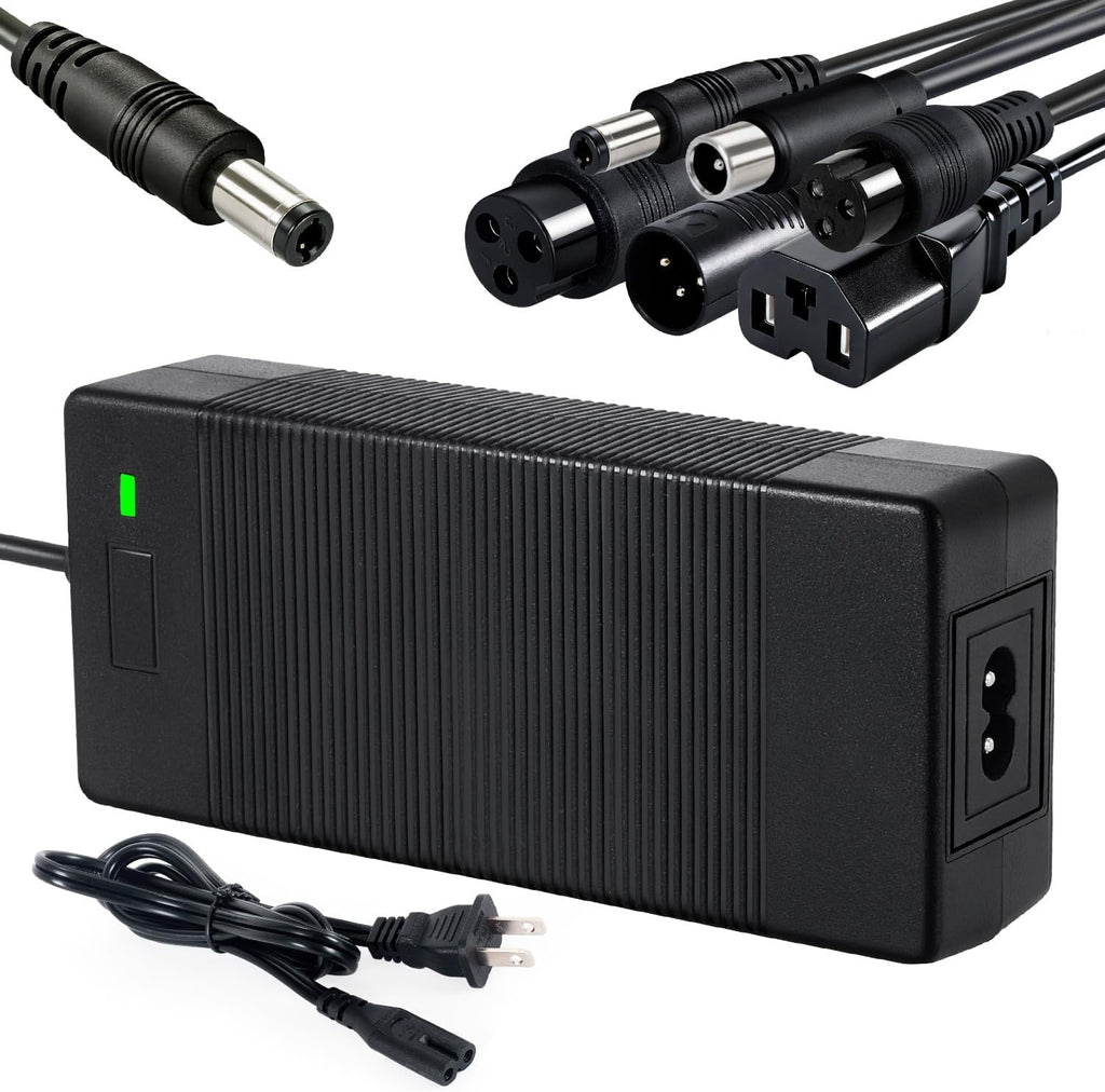 UL Certified 42V 2A Replacement Electric Scooter Charger with 6-Prong for 36V Hoverboard Charger, Compatible with GOTRAX/ninebot/Jetson/Voyage Scooter Power Adapter