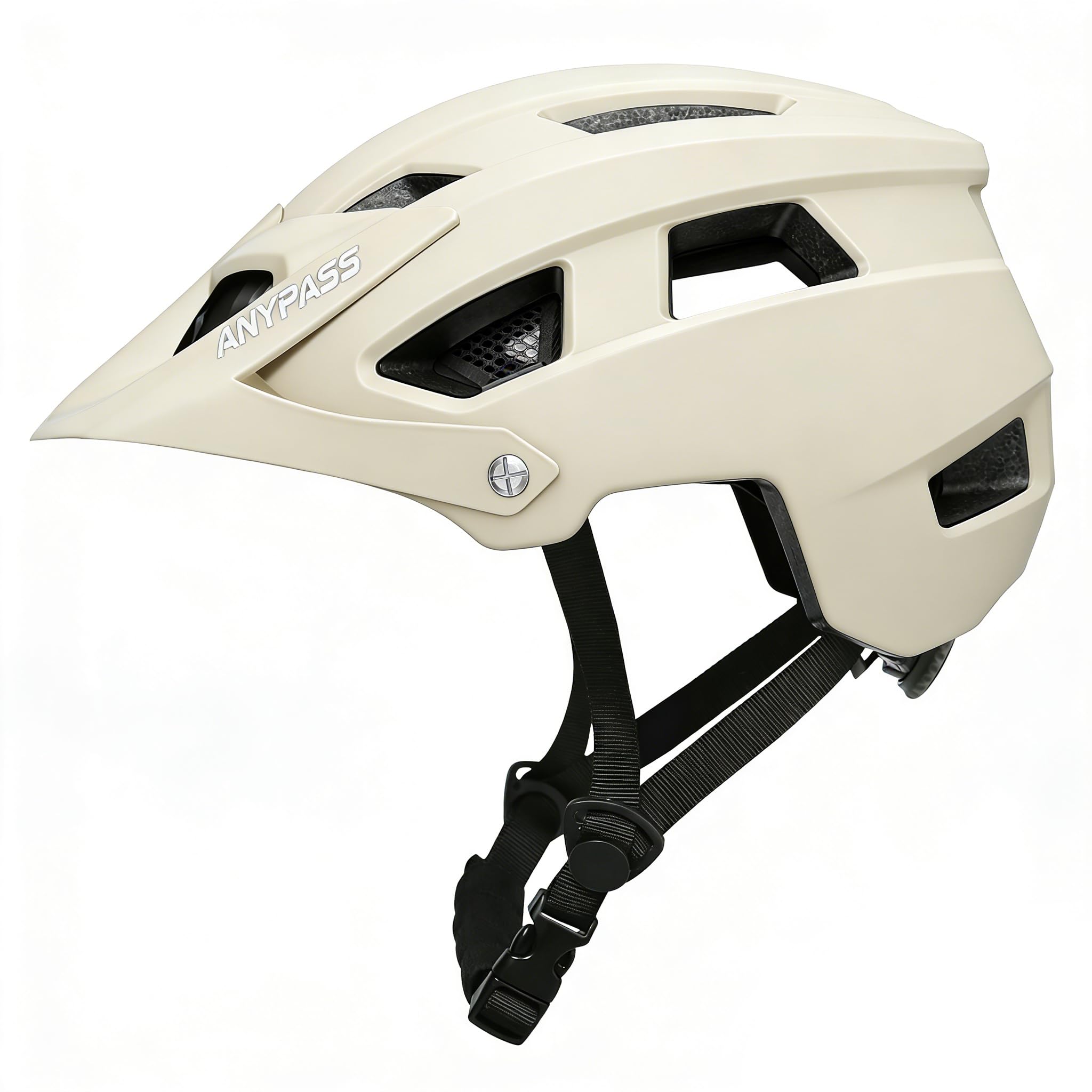 Mountain Bike Helmet Adult Men Women - Ultra Comfort, Super Lightweight Bicycle Helmets, MTB Cycling Gear Biking Accessories with Adjustable Fit & Removable Sun Visor