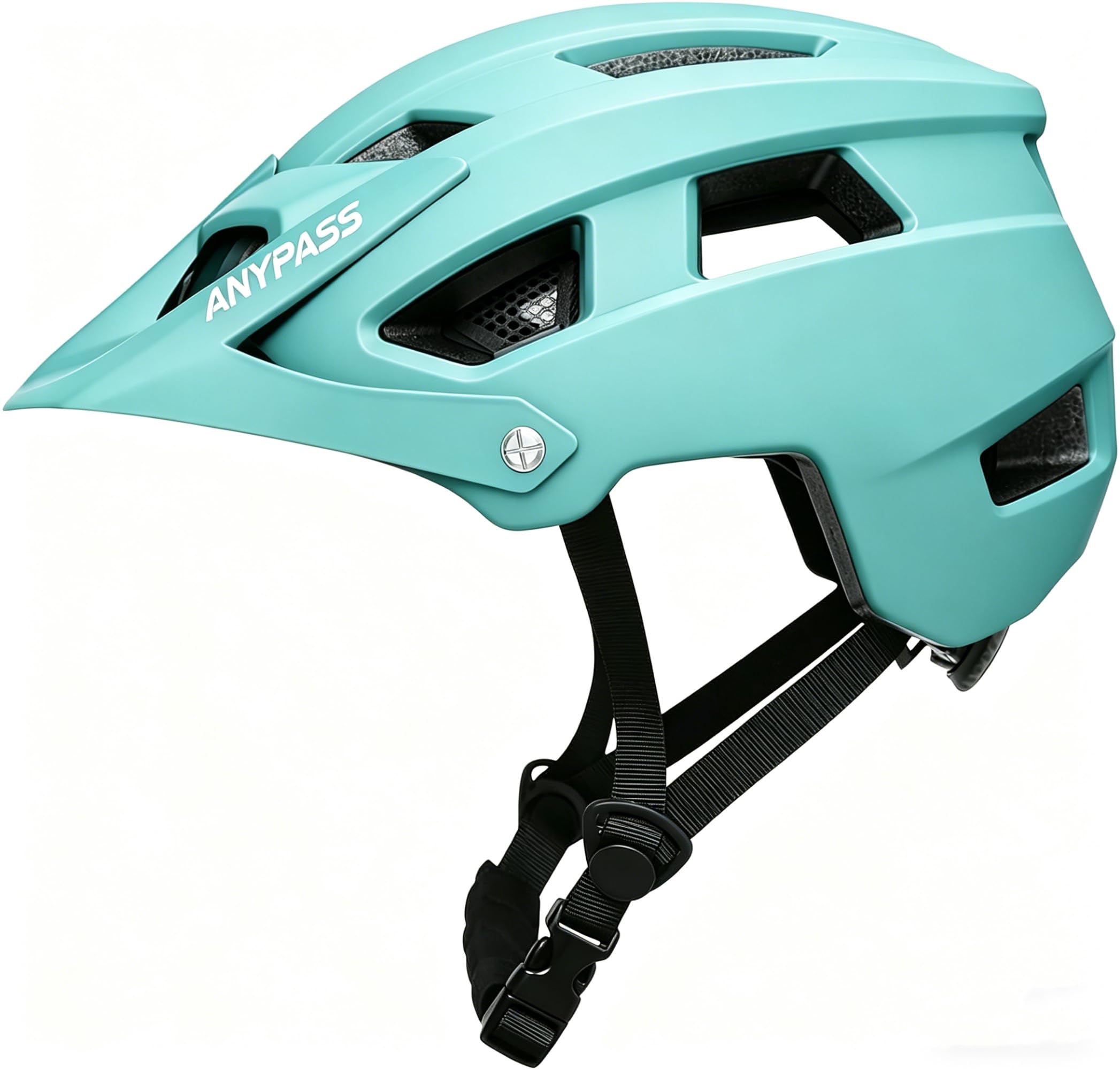 Mountain Bike Helmet Adult Men Women - Ultra Comfort, Super Lightweight Bicycle Helmets, MTB Cycling Gear Biking Accessories with Adjustable Fit & Removable Sun Visor