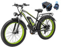 Electric Bike for Adults, 2000W Peak Motor E Bikes, 26" Fat Tire Electric Mountain Bike, 32 MPH Electric Bicycle, 48V 17.5Ah (840Wh) Removable Battery, UL2849 Certified