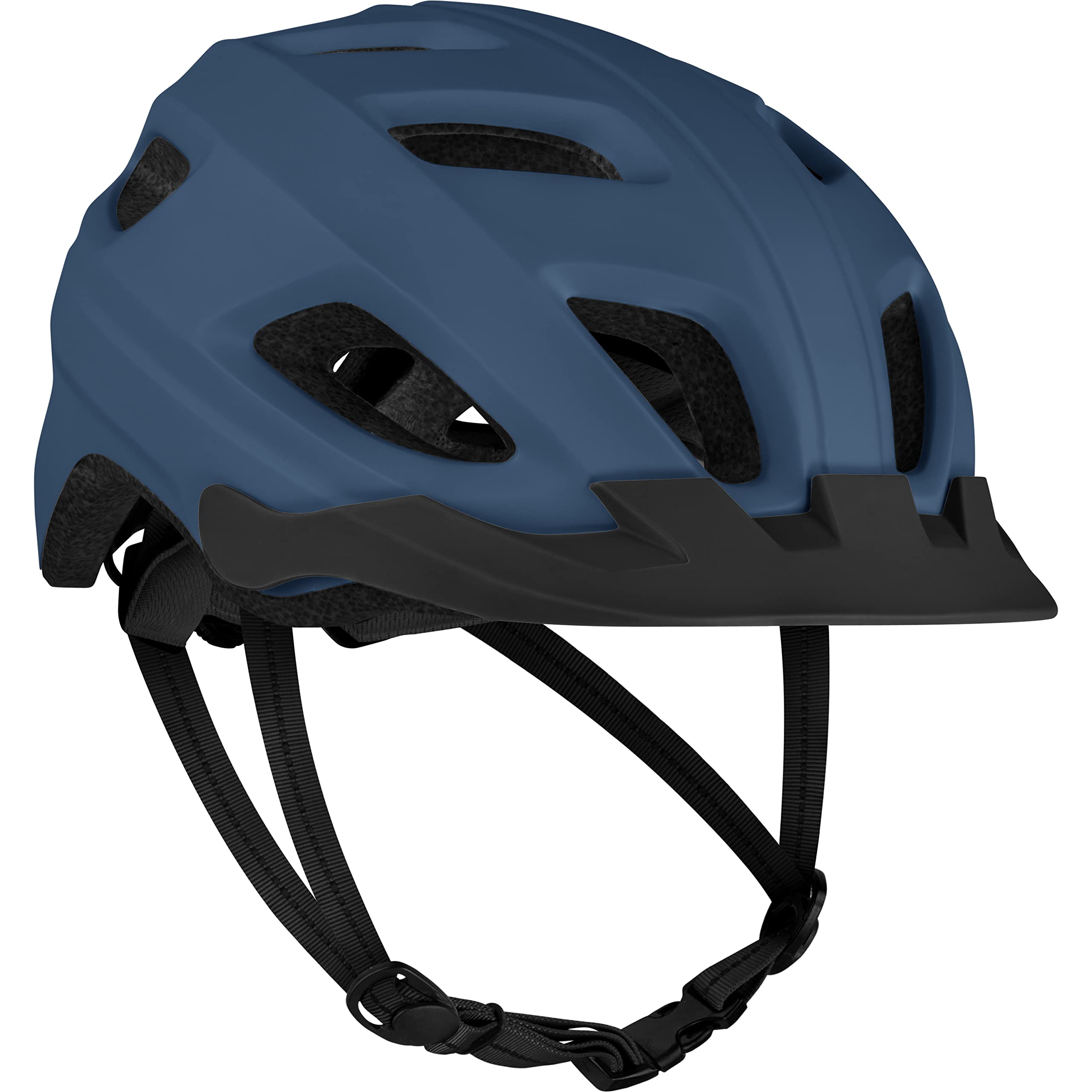 Retrospec Lennon Adult Bike Helmet with LED Safety Light Adjustable Dial & Removable Visor - Adjustable Bicycle Cycling Helmet for Men & Women