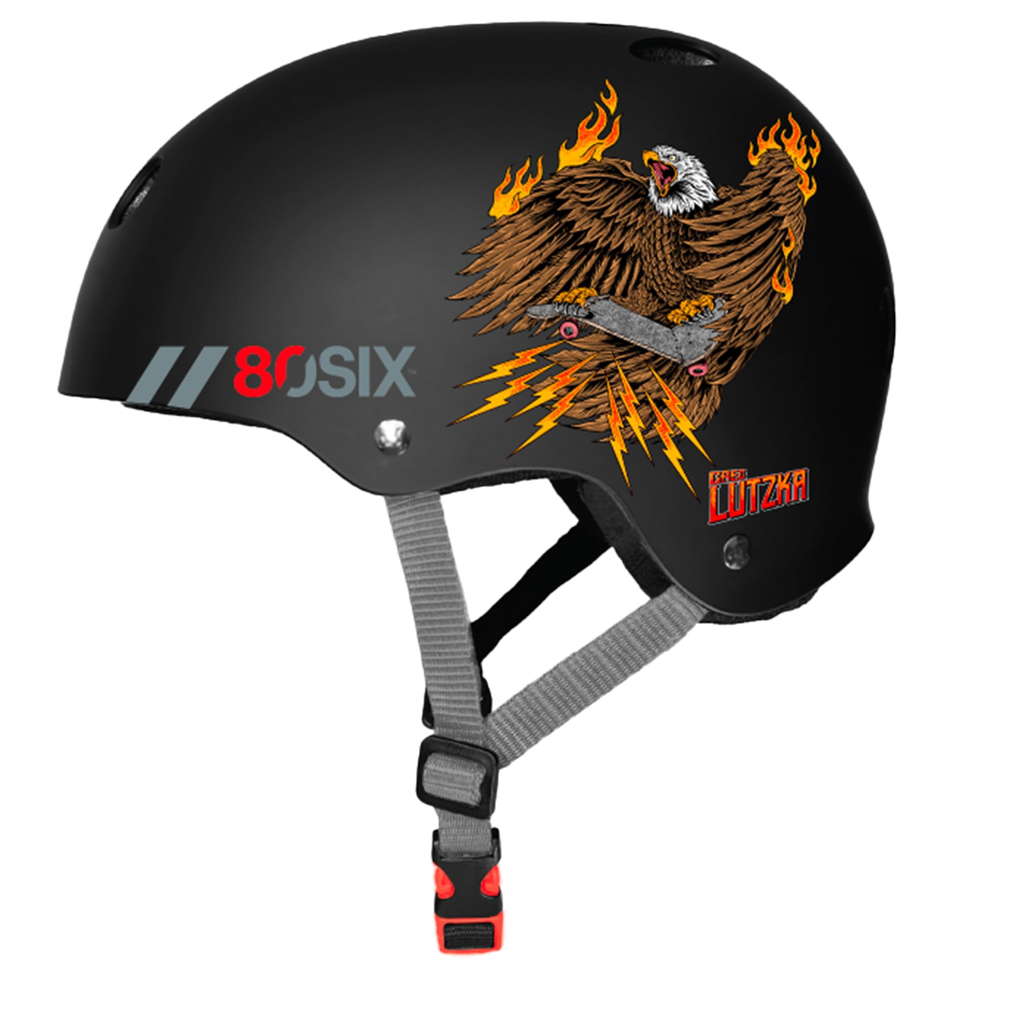 80SIX Triple Certified Multisport Helmet - Ideal for Bike, Scooter, Skateboard, Roller Skate and Inline Skate