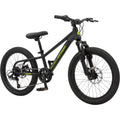 Retrospec Dart Plus 20-Inch Kids Bike - 7-Speed Bike with Disc Brakes & Suspension Fork for Ages 6-8 Years, Lightweight Aluminum Frame