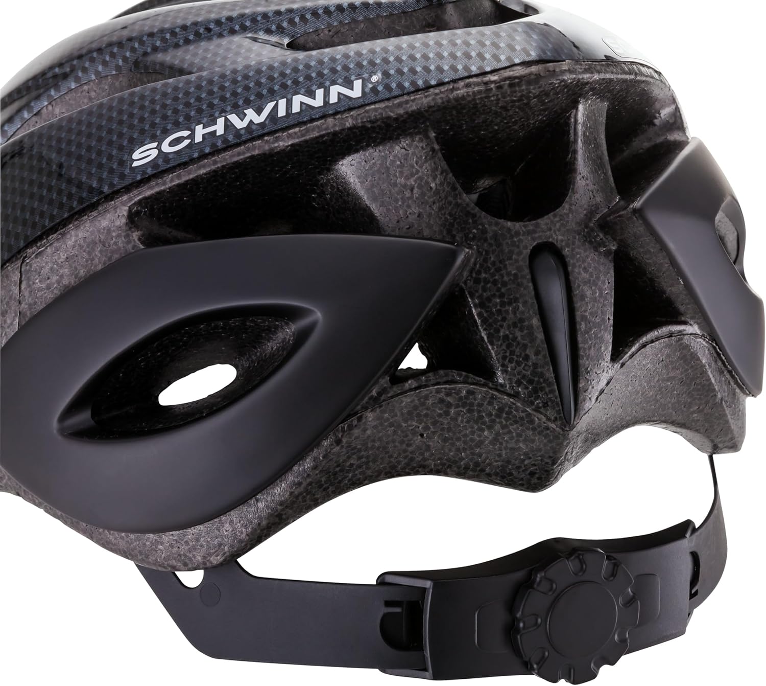 Schwinn Thrasher Helmet for Adults, Size 58-62 cm for Riders Ages 14+, Microshell, Adjustable Dial & Straps, Interior Padding, Air Vents, Visor, Adult Bike Helmet