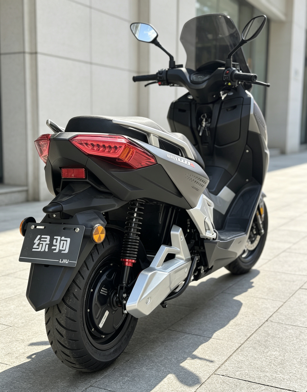 5000W High Speed Maxi Scooter Electric Motorcycle | 120KM/H Top Speed, Over 250KM Range, 72V60AH Lithium Battery, ABS Linked Disc Brakes Adult E-Scooter