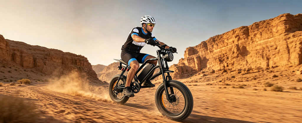1500W Peak Fat Tire Electric Bike, 48V 15AH Removable Battery E-Bike, 31MPH Full Suspension All-Terrain Electric Bicycle with Hydraulic Disc Brakes